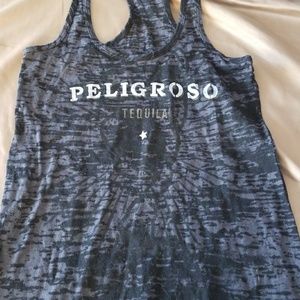 Burnout Graphic Tank